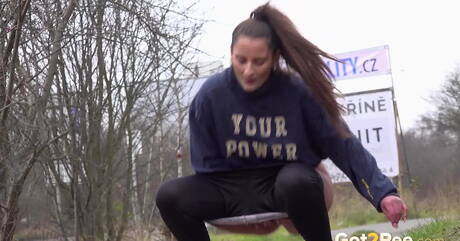 Got 2 Pee pleased to share with you xxx gallery with Nicolette Noir in piss action